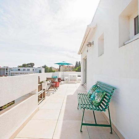 Appartement Magnifique duplex dernier étage, grande terrasse à Montpellier Extérieur photo